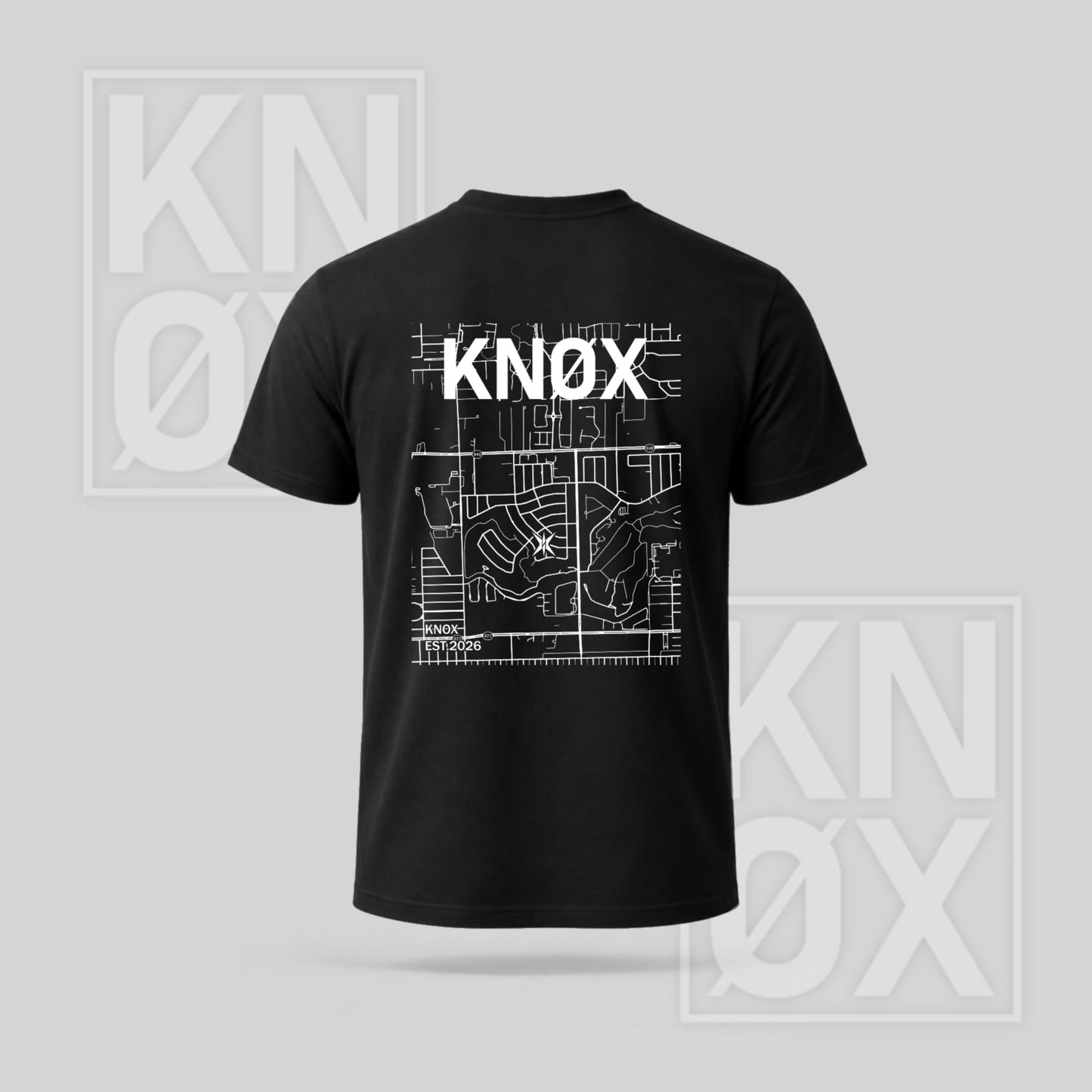 KNØX Coordinates Tee